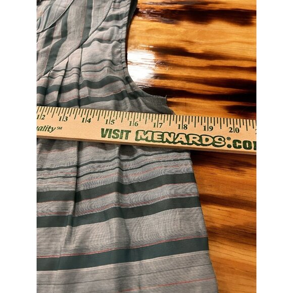 Anthropologie Current Air Sleeveless Button Down Top Size Small Preppy Hippie - Picture 5 of 7